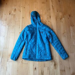 Patagonia Nanopuff Hoodie Color: Blue Size: XS